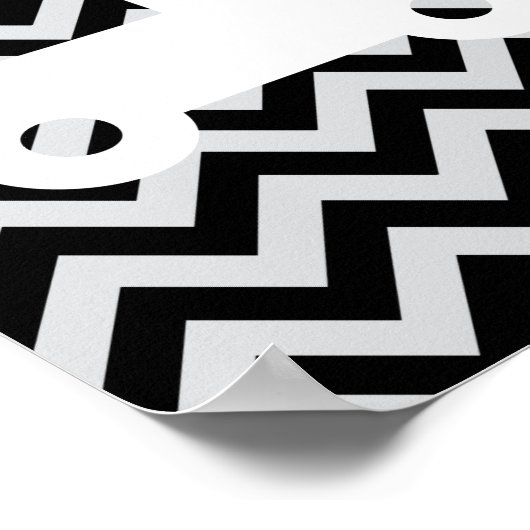 LKWs, Enten und Bucks, Zickzack Kinderzimmer Wall  Poster (Ecke)