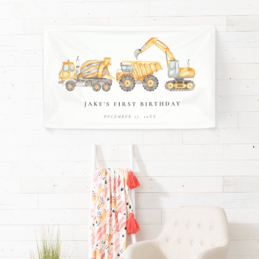 LKWs für dynamische Bauten Banner (Insitu)