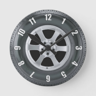 LKWs für LKWs Art Clock Runde Wanduhr