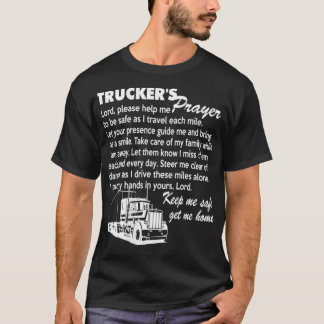 LKWs Gebet LKW Fahrergeschenk für Männer und T-Shirt
