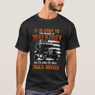 LKWs Geschenke Trailer LKW 18 Rollerhar T-Shirt
