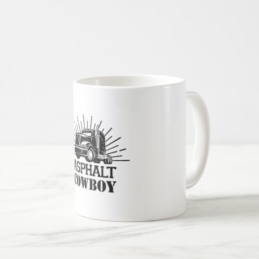 LKWs LKWs LKWs Gewitterte Geschenkidee Kaffeetasse (VorderseiteRechts)