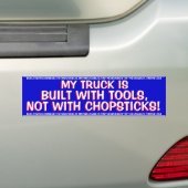 LKWS - MEIN LKW WIRD MIT WERKZEUGEN, NICHT MIT AUTOAUFKLEBER (Auf Auto)