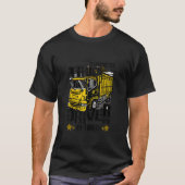LKWs mit einem legendären LKW-Fahrer T-Shirt (Vorderseite)