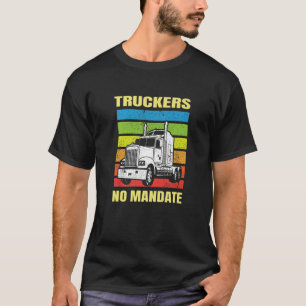 LKWs ohne Mandat treten der Liebe des Konvois bei T-Shirt
