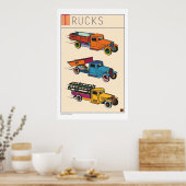 LKWs-Prints/Poster Poster (Küche)