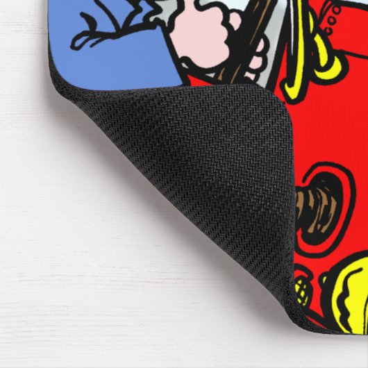 LKWs tun es Mousepad (Ecke)