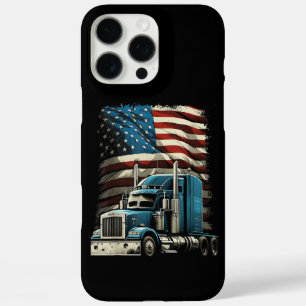LKWs US-amerikanische Fahne für Patriotic Truck Dr iPhone 16 Pro Max Hülle