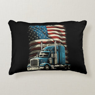LKWs US-amerikanische Fahne für Patriotic Truck Dr Dekokissen