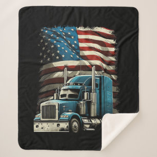 LKWs US-amerikanische Fahne für Patriotic Truck Dr Sherpadecke