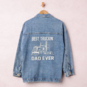 LKWs Vater Bester LKW-Fahrer Jeansjacke (Hangar)