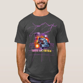 LKWs von Trucker Women Big Rig Truck sind für Mädc T-Shirt
