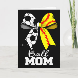 Ll Mama Fußball Weichll Mama Coquette Schleife Lus Karte