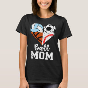 Ll Mama Lustig Fußball Verkauf Volleyll Skizze Her T-Shirt