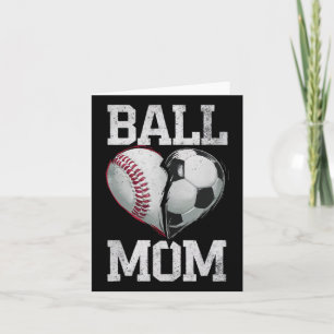 Ll Mama Soccer Sell Sports Game Day Supporter Moth Karte
