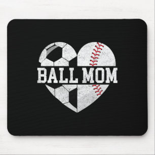 Ll Mom Shirt Herz Lustig Verkaufen Soccer Mom  Mousepad