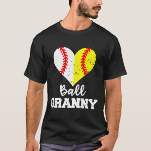 Ll Oma Herz Lustig Verkaufen Weichll Oma  T-Shirt