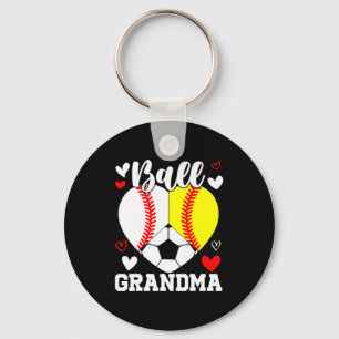 Ll Oma Lustig Verkaufen Weichll Fußball T-Shirt Schlüsselanhänger