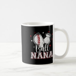 Ll Oma verkauft Fußballherz Oma beider Muttertag Kaffeetasse