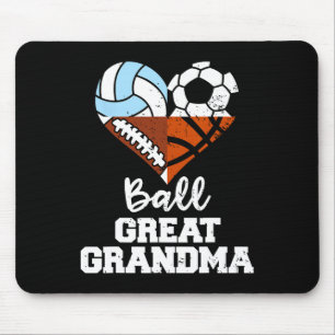 Ll Ur-Urgroßmutter Fußball Fußll Sketll Volleyll  Mousepad