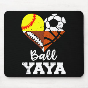 Ll Yaya Fußball Footll Softll Sketll Spieler Yaya Mousepad