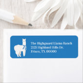 Llama Address Label (Insitu)