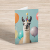 Llama Alpaca Funny Birthday Card Karte