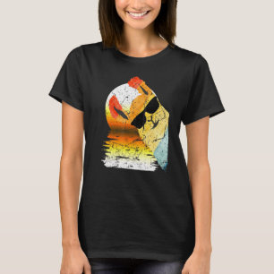 Llama Alpaca mit Sonnenbrille T-Shirt