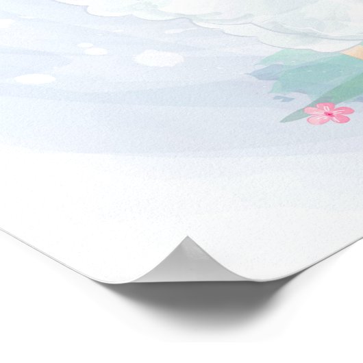 Llama/Alpaca Poster (Ecke)