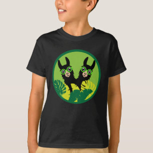 Llama Alpaca Twin Boy Brothers T-Shirt