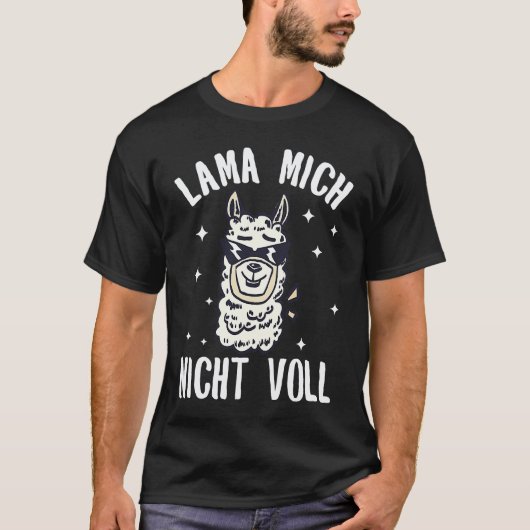 Llama Alpaka Llama T-Shirt (Vorderseite)
