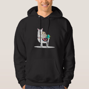 Llama Animal Earth Hoodie
