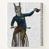 Llama auf Bike Notizblock (Rückseite)