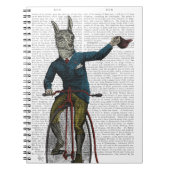 Llama auf Bike Notizblock (Vorderseite)