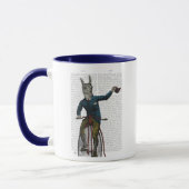 Llama auf Bike Tasse (Links)