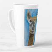 Llama auf Tasse (Linke Ecke)