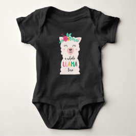 Llama Baby Bodysuit Baby Strampler