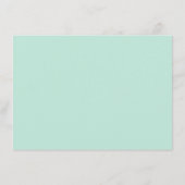 Llama Baby Shower Advice für Eltern Begleitkarte (Rückseite)