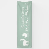 Llama Baby Shower Banner (Vertikal)