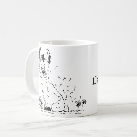 Llama Be Me Tasse (Vorderseite Links)