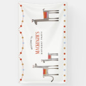 Llama Birthday Banner (Vertikal)