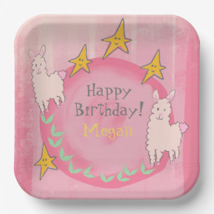 🦙 LLAMA BIRTHDAY PAPPTELLER