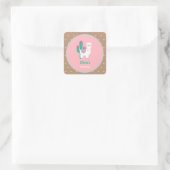 Llama Birthday Stickers (Tasche)