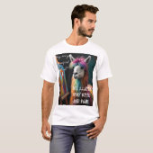 Llama Bleibe Zuhause & Paint Artist's T - Shirt (Vorne ganz)
