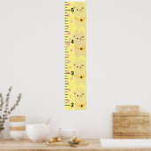 Llama Blume Power Growth Chart Poster (Küche)