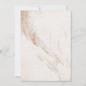 Llama Boho Mama und Baby Safari Baby Dusche Einladung (Rückseite)