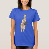 Llama Bowling Bowling T-Shirt (Vorderseite)