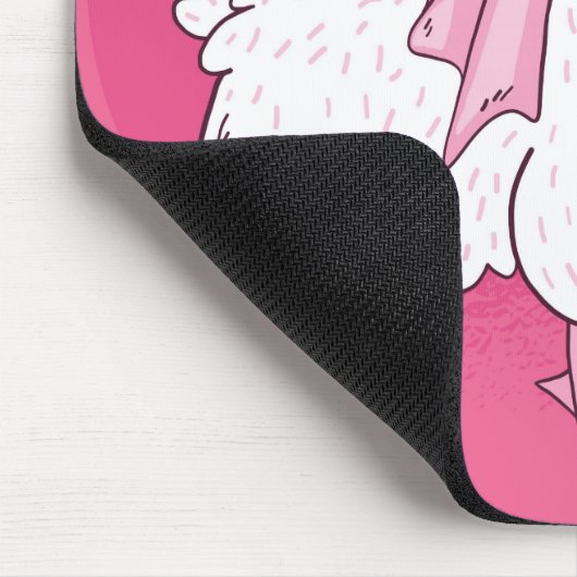 Llama Bride Mousepad (Ecke)