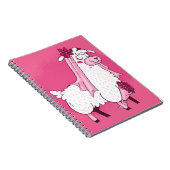 Llama Bride Notizblock (Rechte Seite)