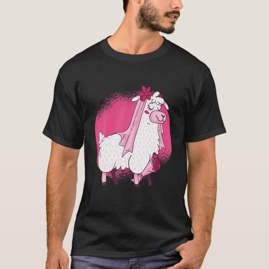 Llama Bride T-Shirt (Vorderseite)